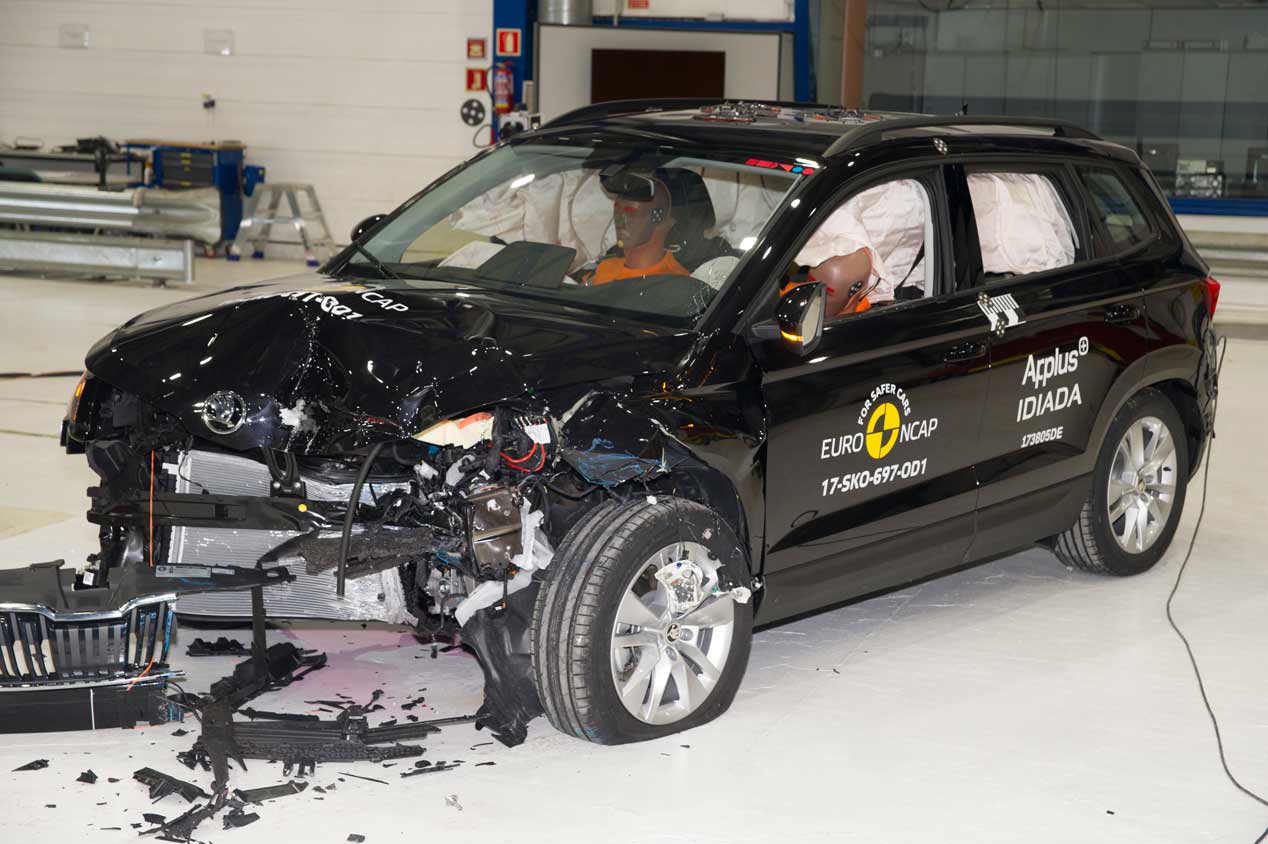 Los últimos test EuroNCAP, las mejores imágenes