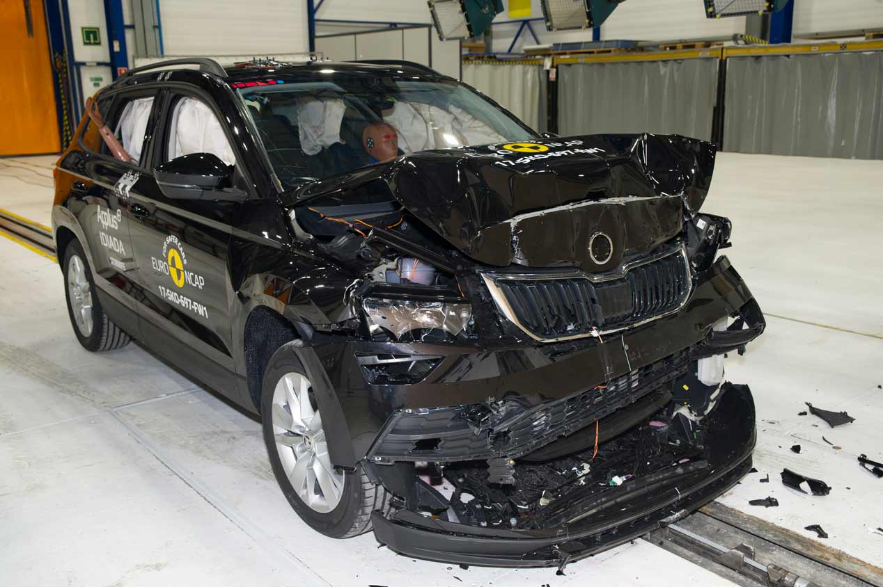 Los últimos test EuroNCAP, las mejores imágenes