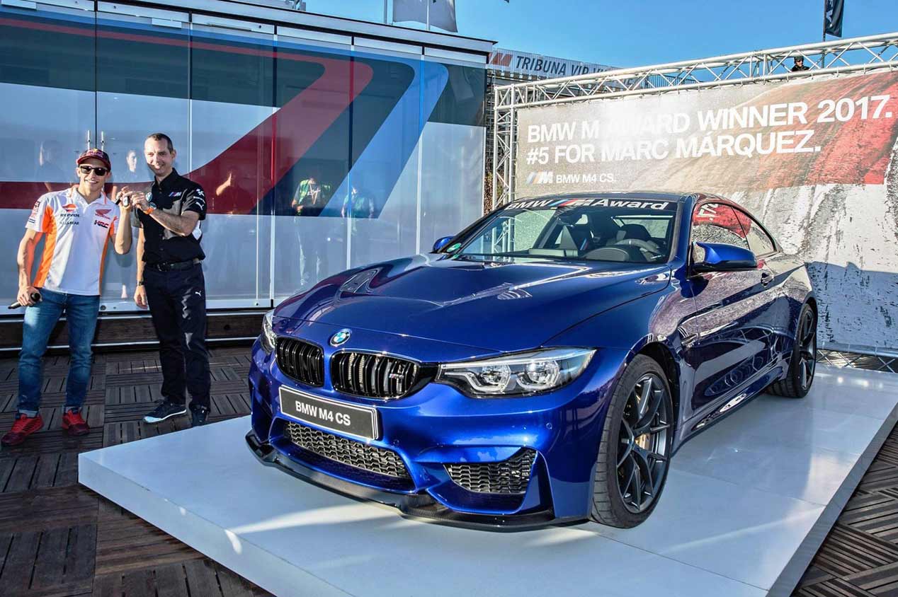 Marc Máquez, otro BMW M4 CS para su colección
