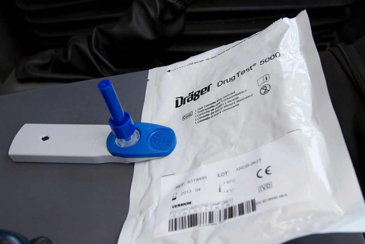 Así son los controles de drogas