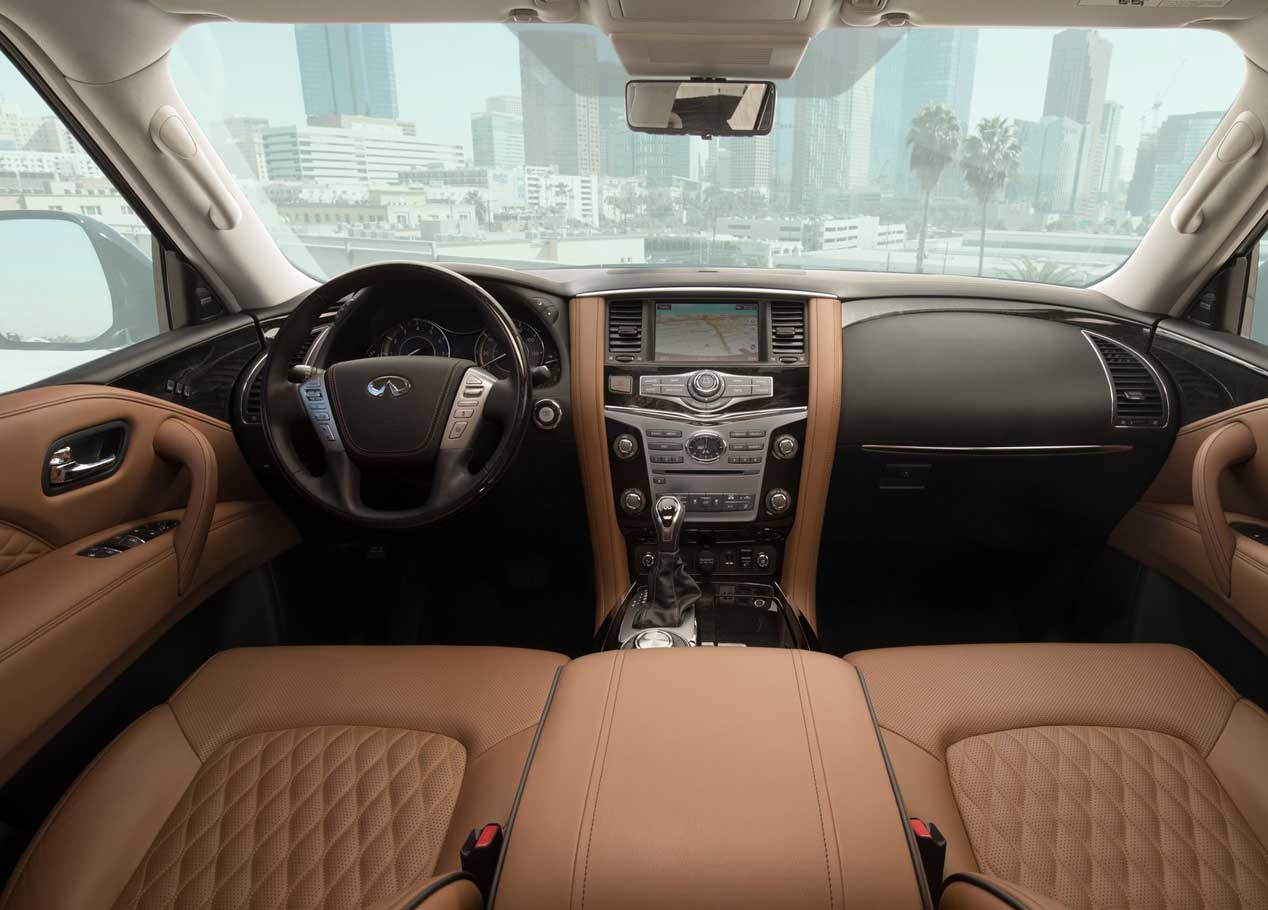 Infiniti QX80, las mejores imágenes de lo más grande de Infiniti