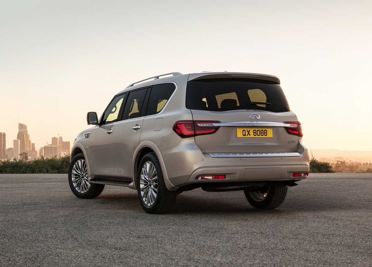 Infiniti QX80, las mejores imágenes de lo más grande de Infiniti