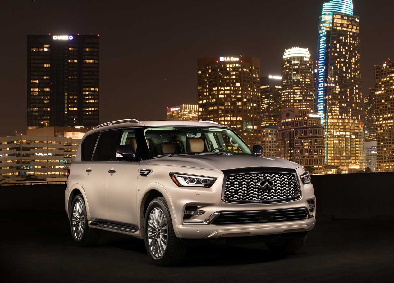 Infiniti QX80, las mejores imágenes de lo más grande de Infiniti