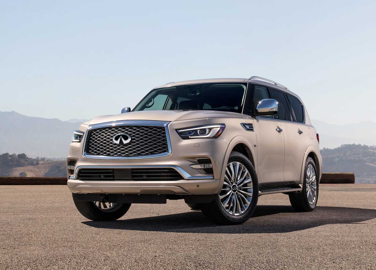 Infiniti QX80, las mejores imágenes de lo más grande de Infiniti
