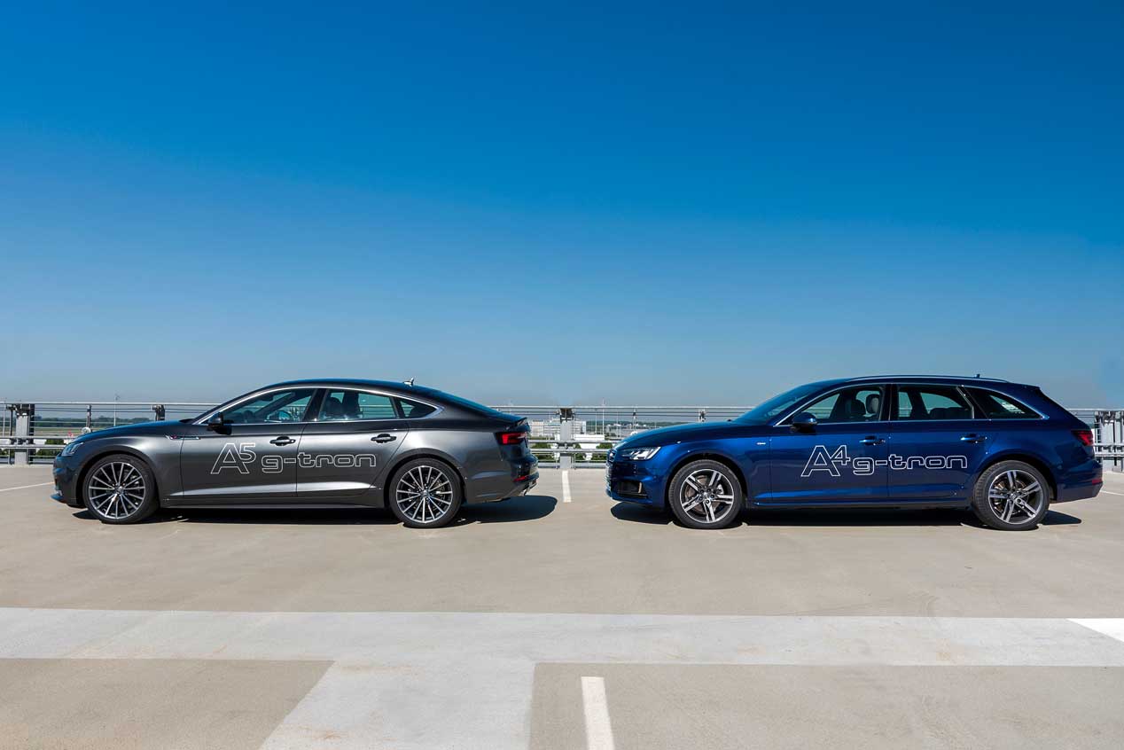 Audi completa su A4 Avant y el A5 Sportback con GNC