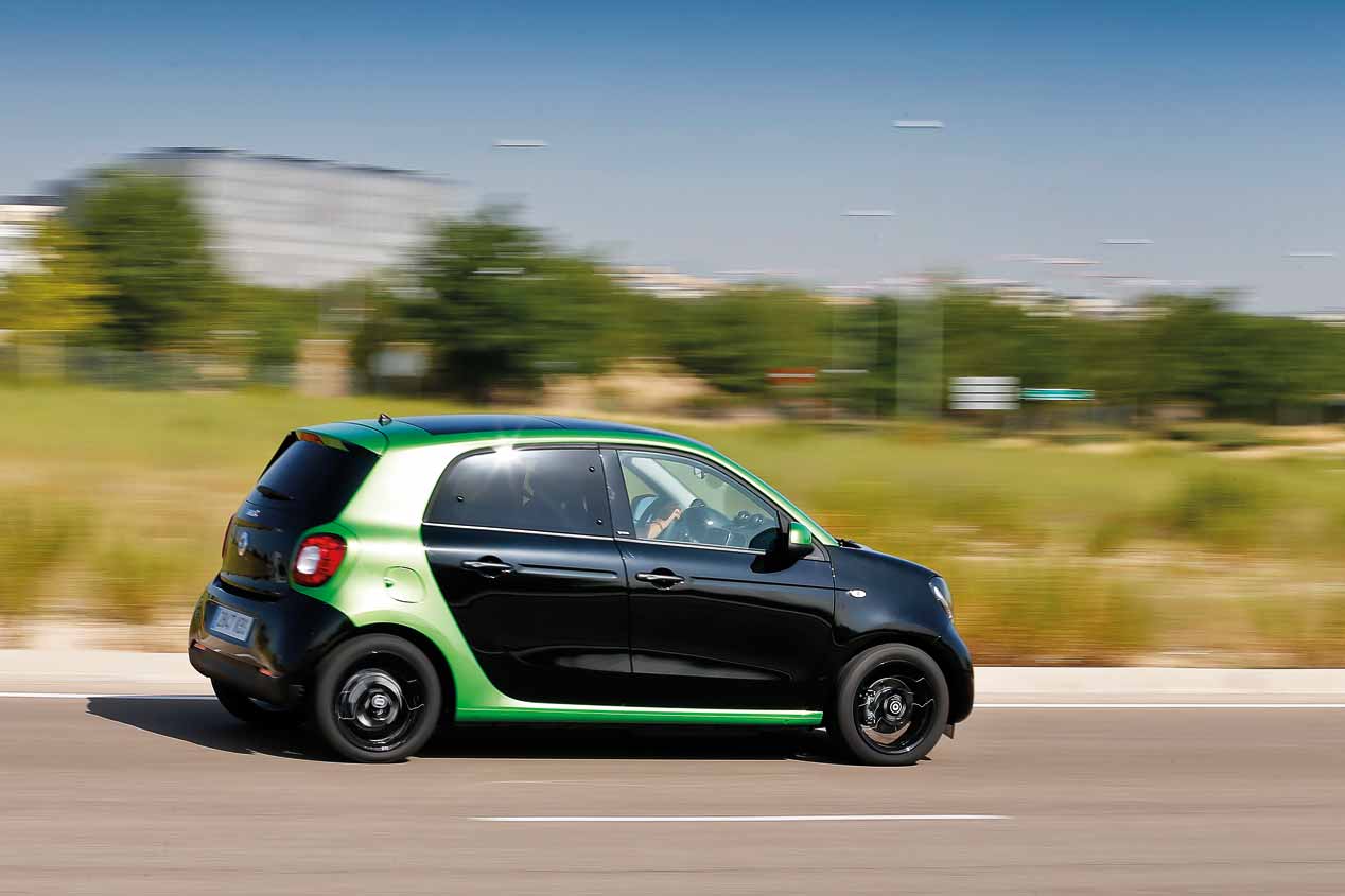 Smart Forfour eléctrico, ¡lo probamos!