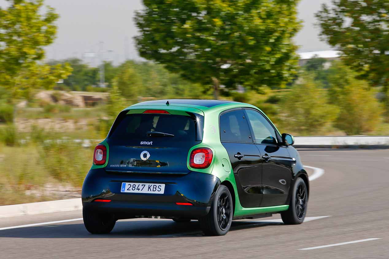 Smart Forfour eléctrico, ¡lo probamos!
