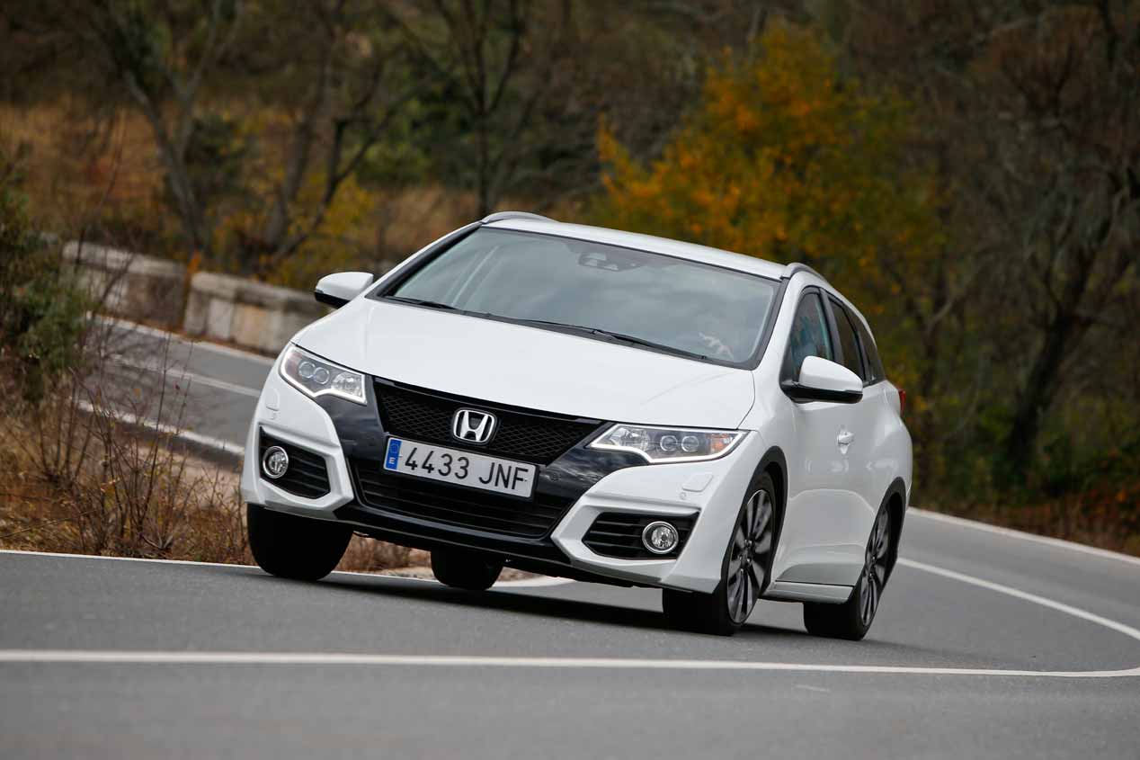 A prueba el Honda Civic Tourer y el Renault Mégane Sport Tourer