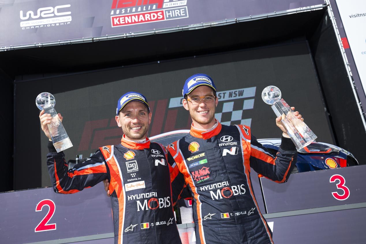Rally de Australia 2017: Neuville se lleva la última