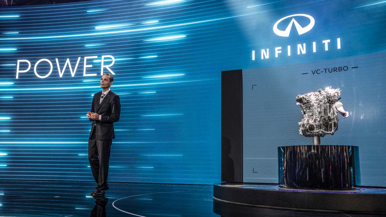 Infiniti sigue adelante con su motor de compresión variable VC-Turbo