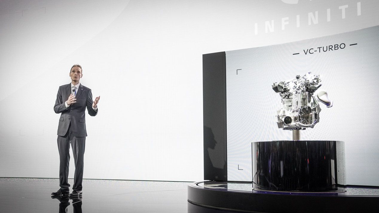 Infiniti sigue adelante con su motor de compresión variable VC-Turbo