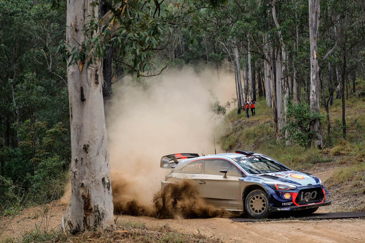 Las mejores imágenes de Hyundai en el Rally de Australia 2017