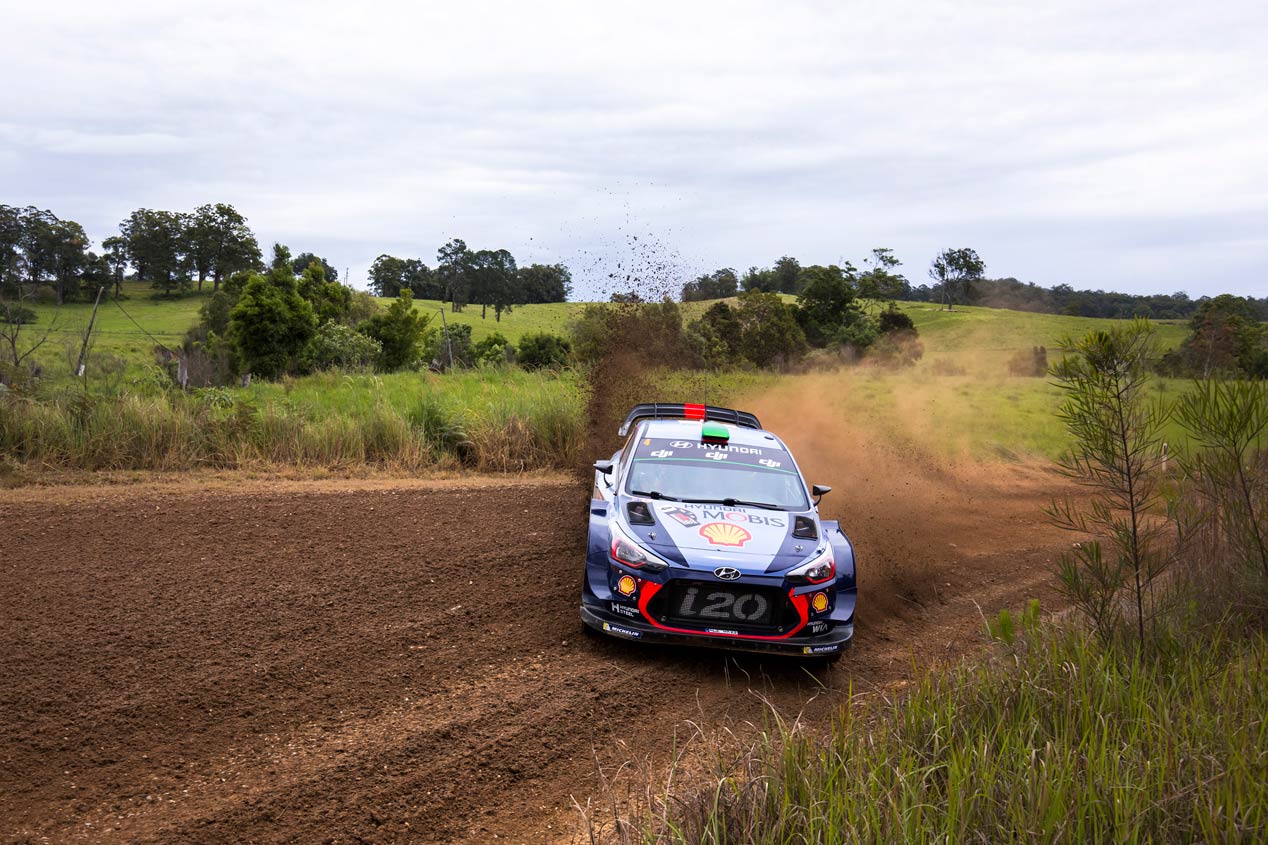 Las mejores imágenes de Hyundai en el Rally de Australia 2017