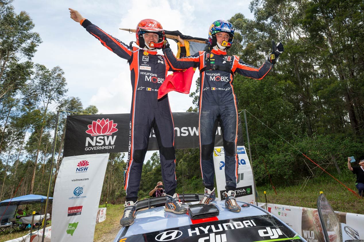 Las mejores imágenes de Hyundai en el Rally de Australia 2017