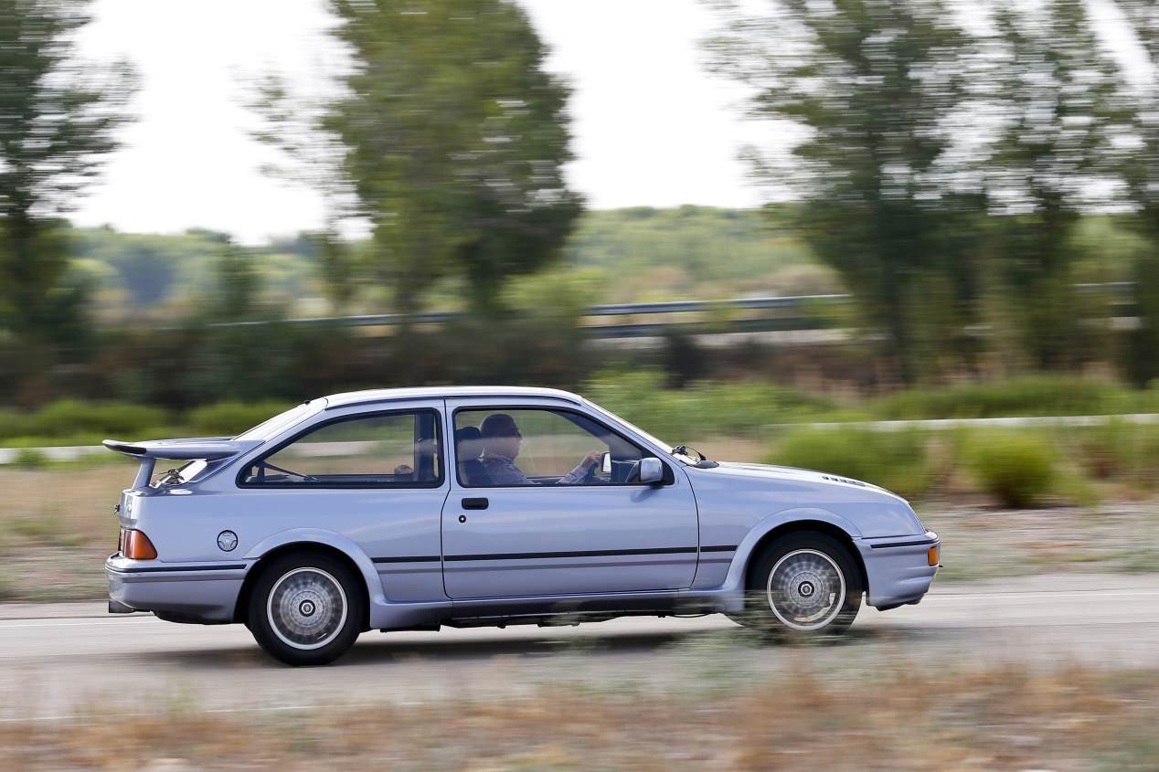Ford Sierra RS Cosworth: prueba e historia
