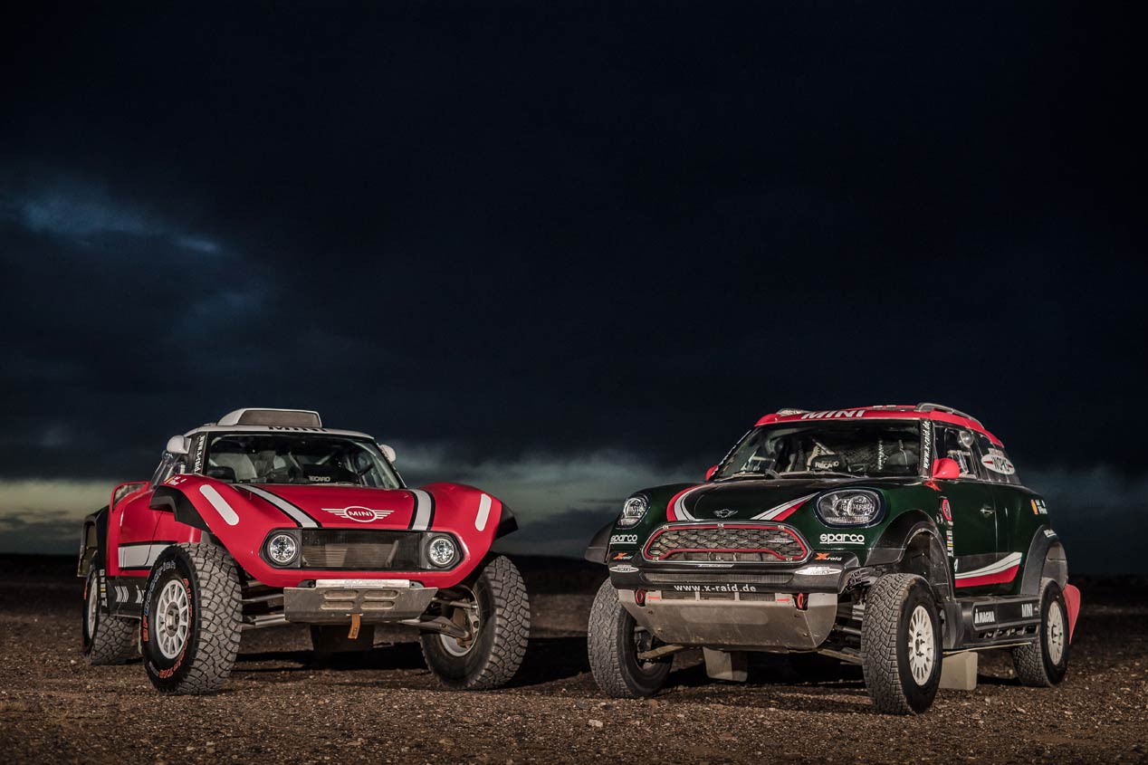 Mini JCW Buggy y Mini JCW Rally 4x4, apuesta doble para el Dakar 2018