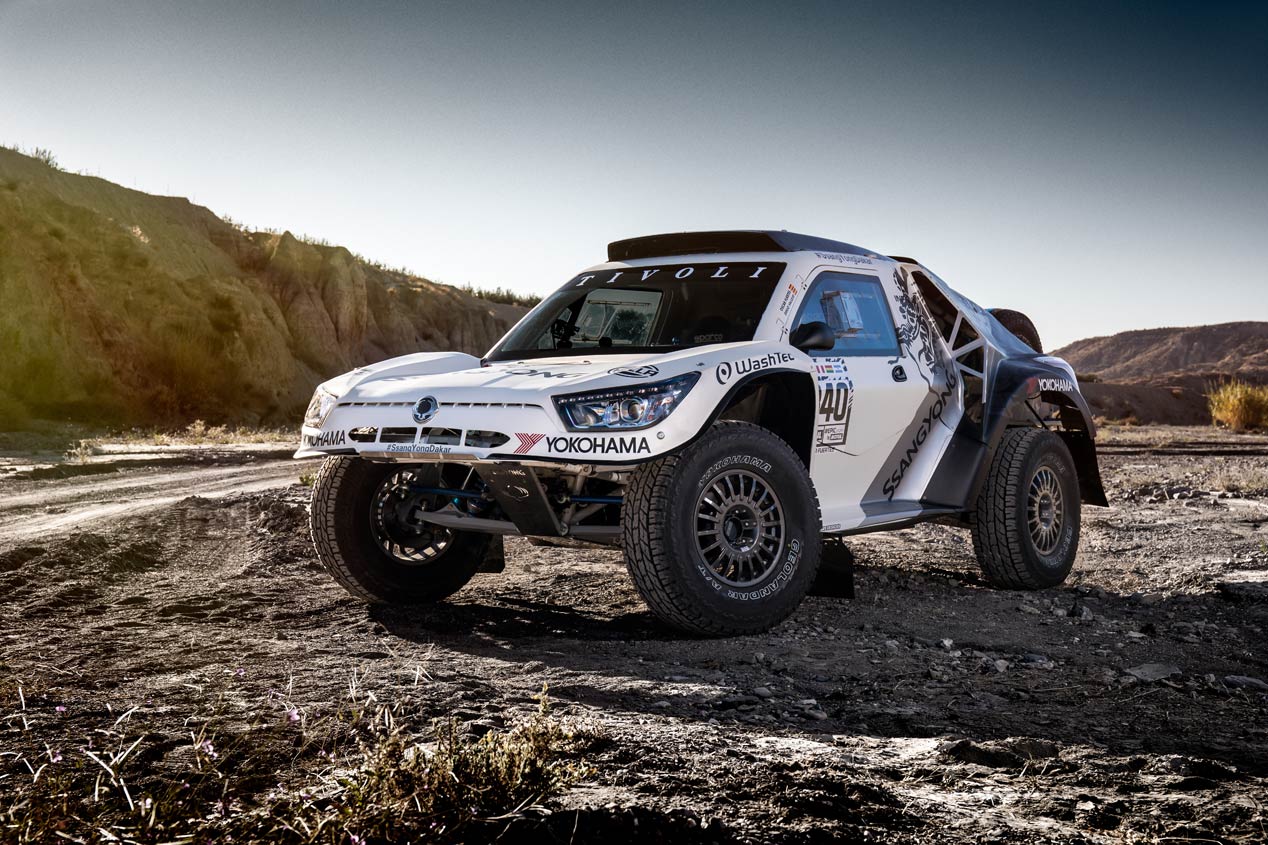 SsangYong Tivoli DKR, listo para el Dakar 2018
