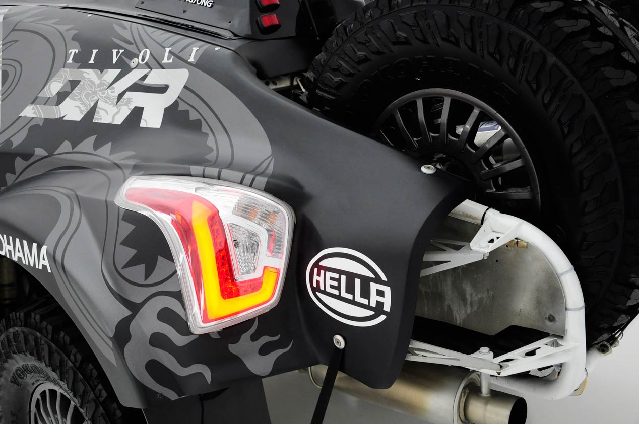 SsangYong Tivoli DKR, listo para el Dakar 2018