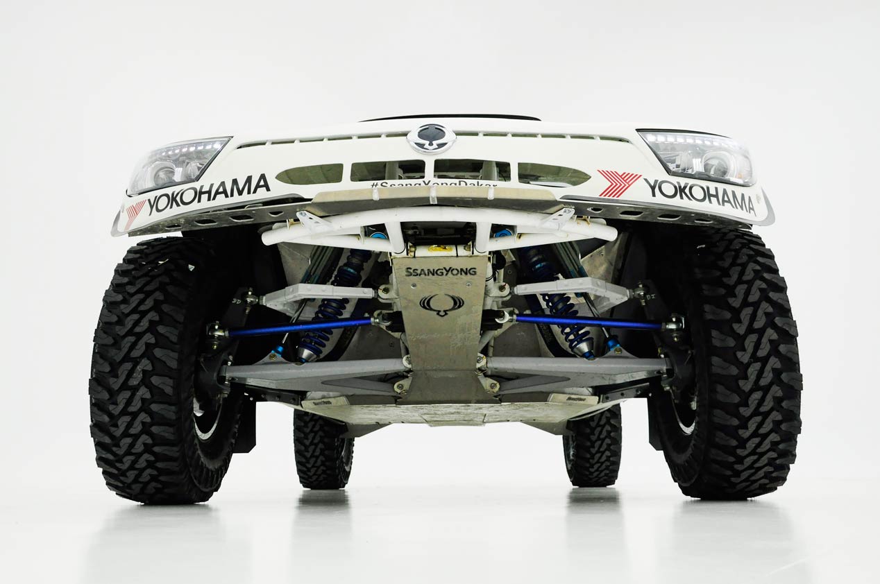 SsangYong Tivoli DKR, listo para el Dakar 2018