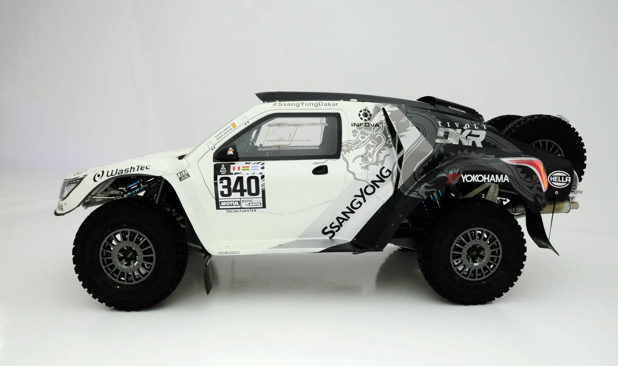 SsangYong Tivoli DKR, listo para el Dakar 2018
