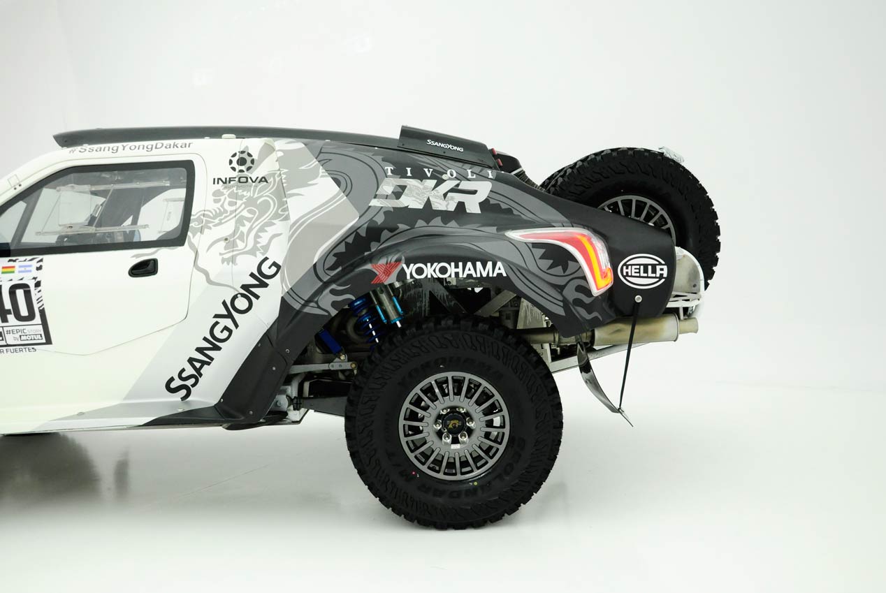 SsangYong Tivoli DKR, listo para el Dakar 2018