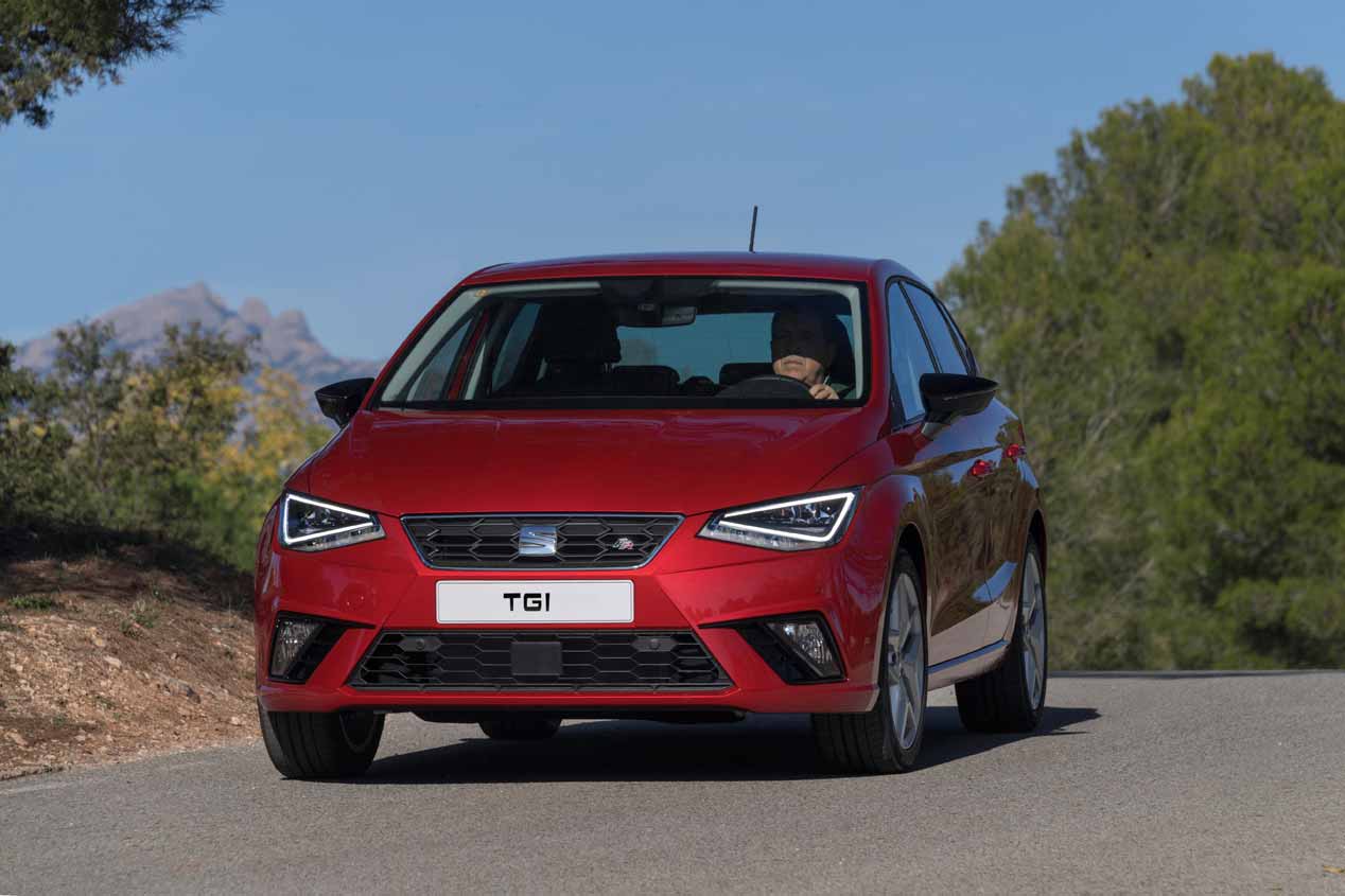 El Seat Ibiza de gas natural, en imágenes