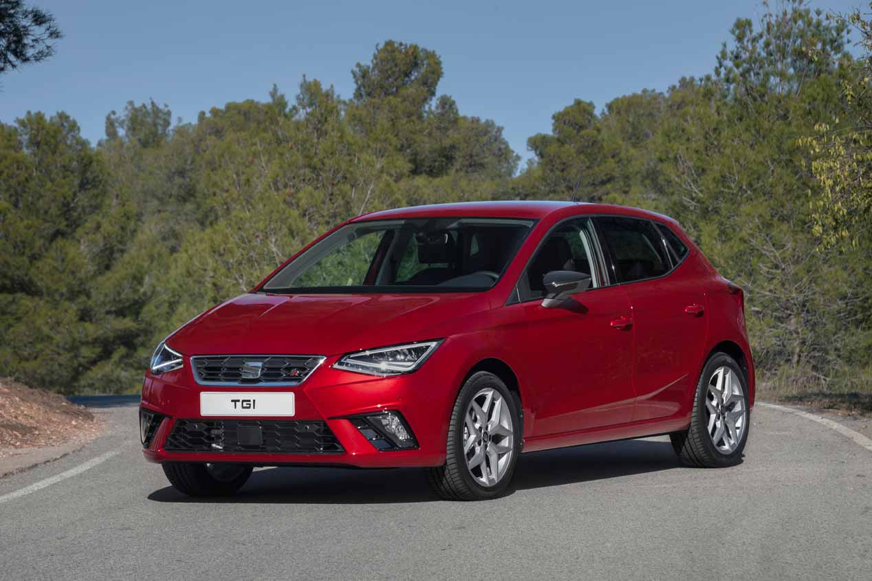 El Seat Ibiza de gas natural, en imágenes