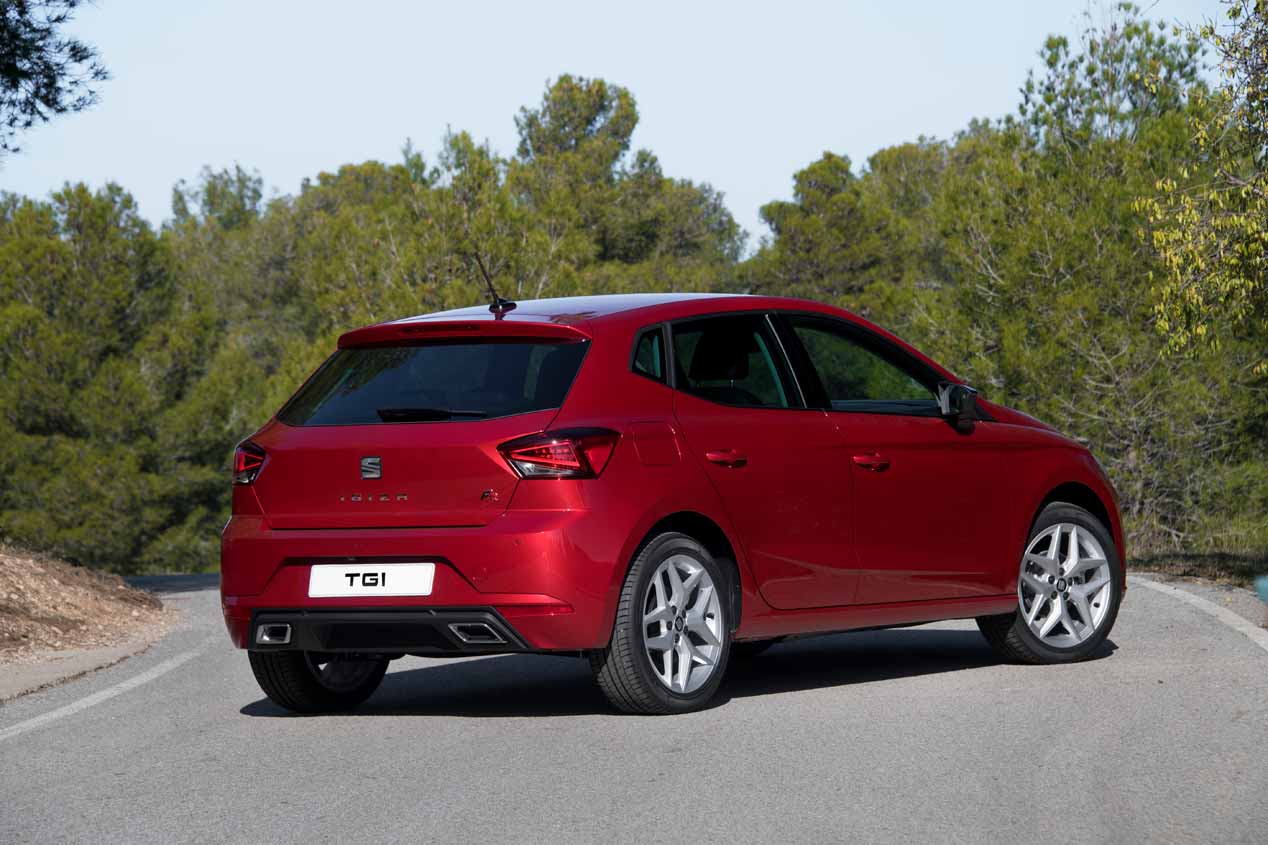 El Seat Ibiza de gas natural, en imágenes