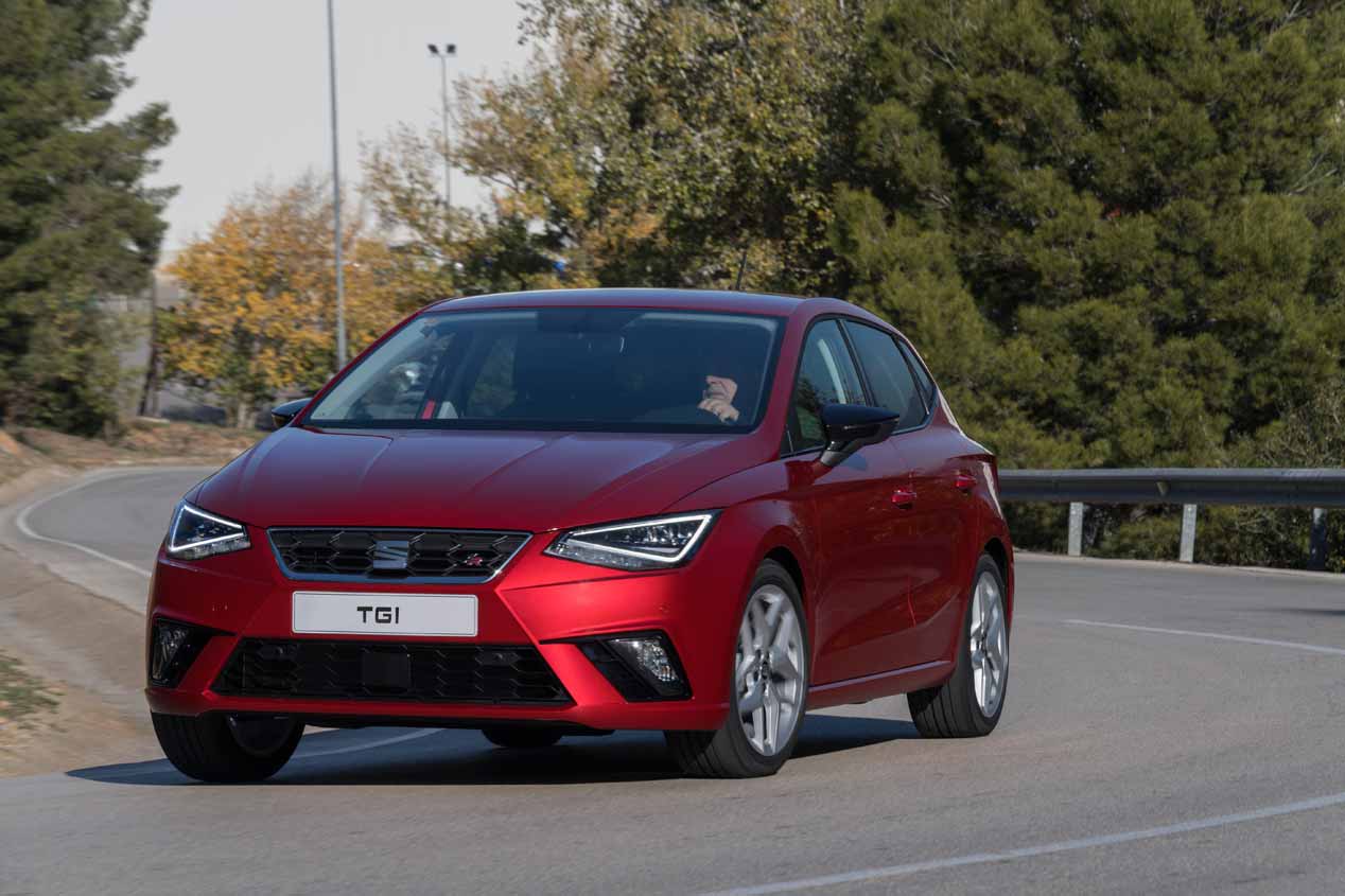El Seat Ibiza de gas natural, en imágenes