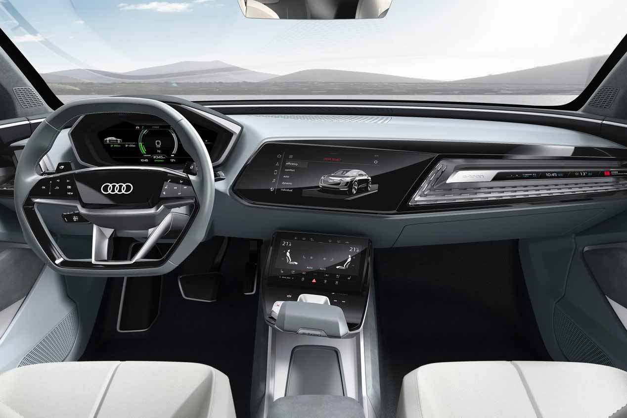 Los dos nuevos SUV eléctricos de Audi, en 2021