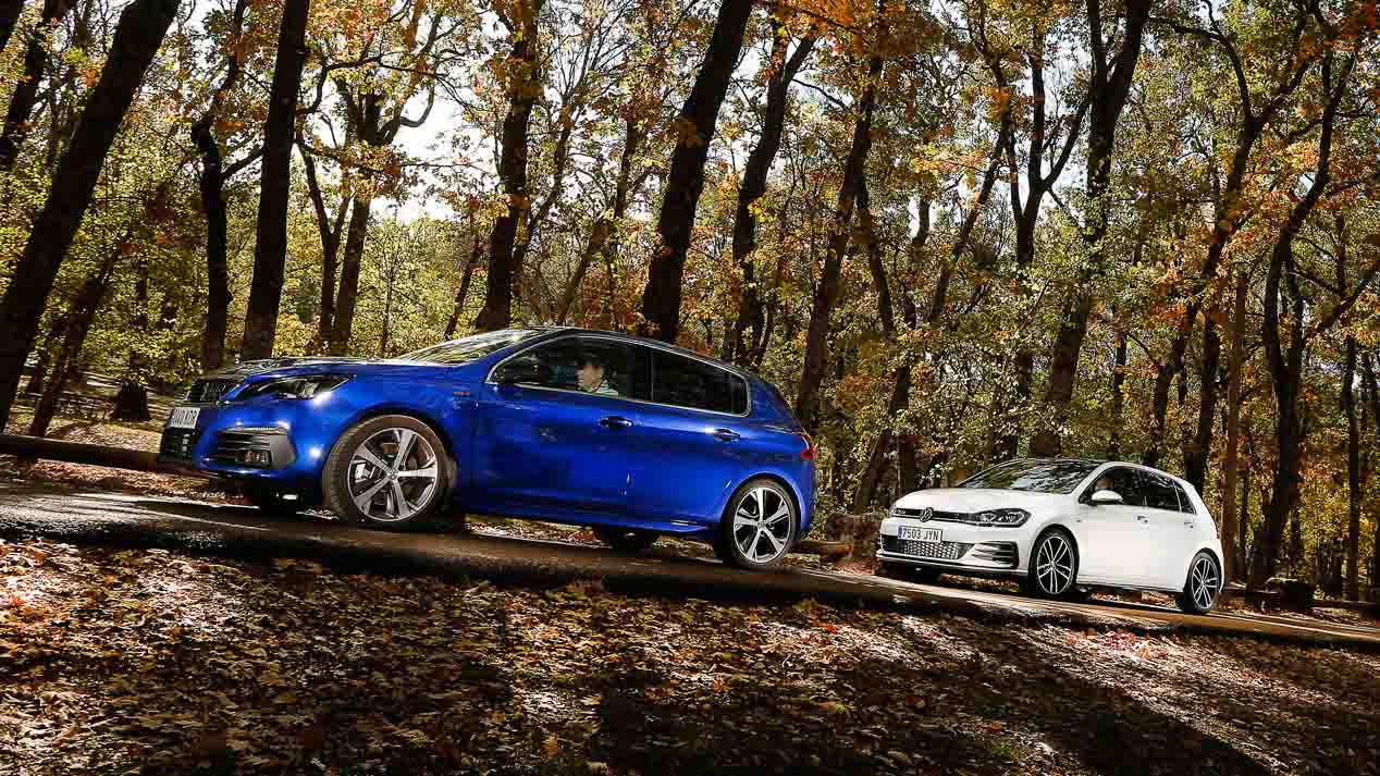 Comparativa: Peugeot 308 2.0 BlueHDi EAT8 vs VW Golf 2.0 TDI GTD DSG