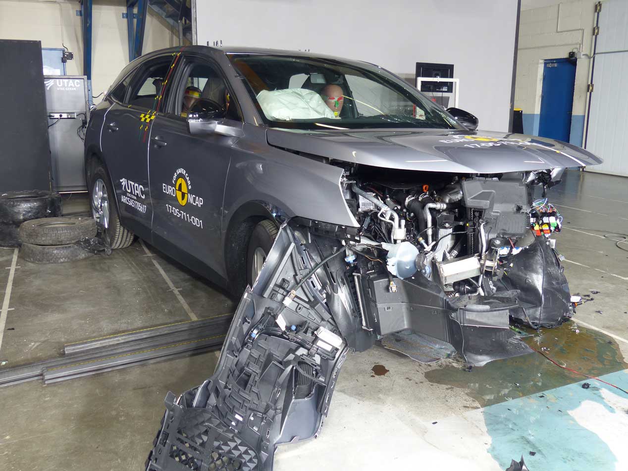Ultimos test Euro NCAP: BMW X3, DS7 Crossback, Mercedes Clase X...