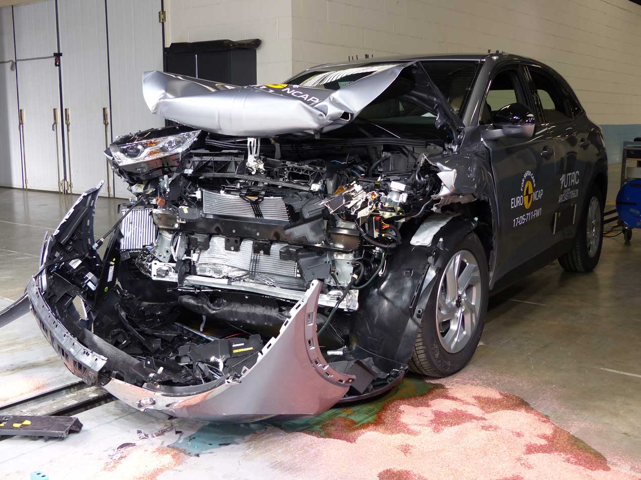 Ultimos test Euro NCAP: BMW X3, DS7 Crossback, Mercedes Clase X...