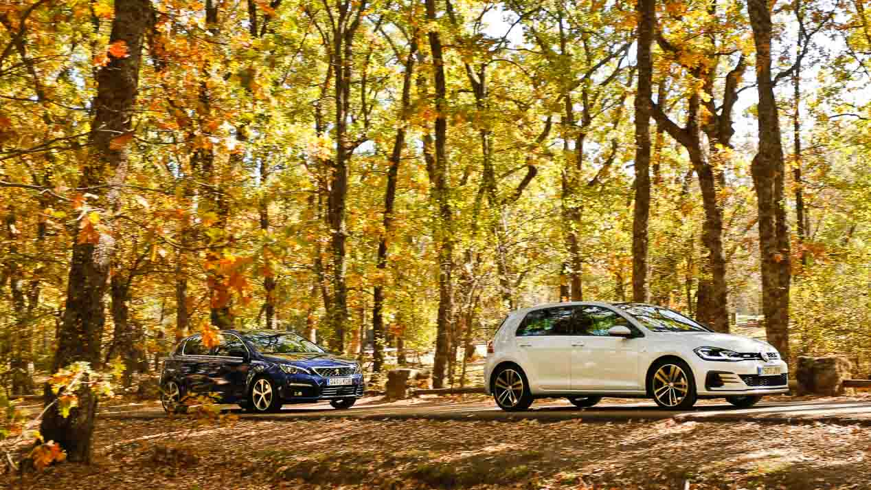 Comparativa: Peugeot 308 2.0 BlueHDi EAT8 vs VW Golf 2.0 TDI GTD DSG