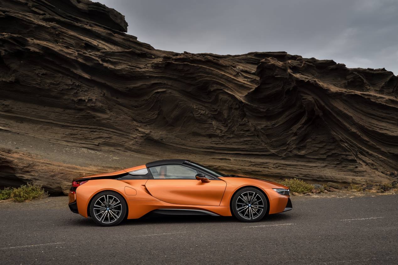 BMW i8 Roadster: el nuevo deportivo, al descubierto