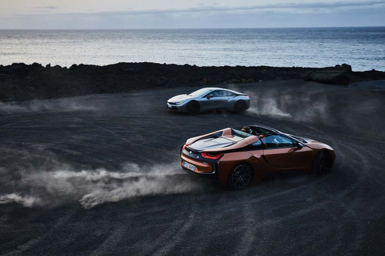 BMW i8 Roadster: el nuevo deportivo, al descubierto