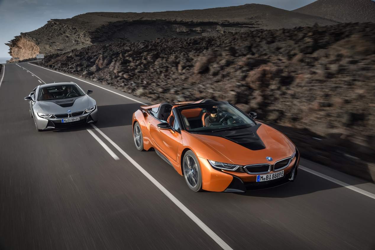 BMW i8 Roadster: el nuevo deportivo, al descubierto