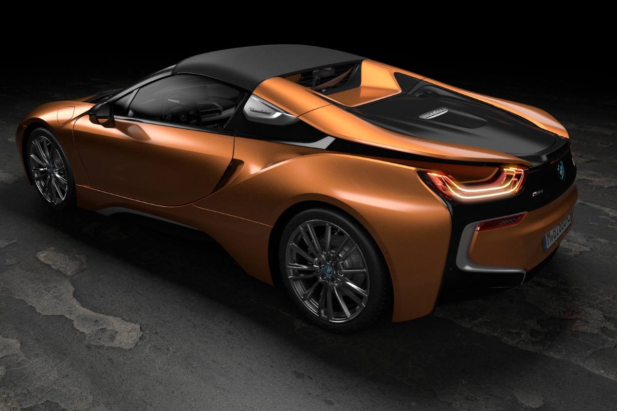 BMW i8 Roadster: el nuevo deportivo, al descubierto