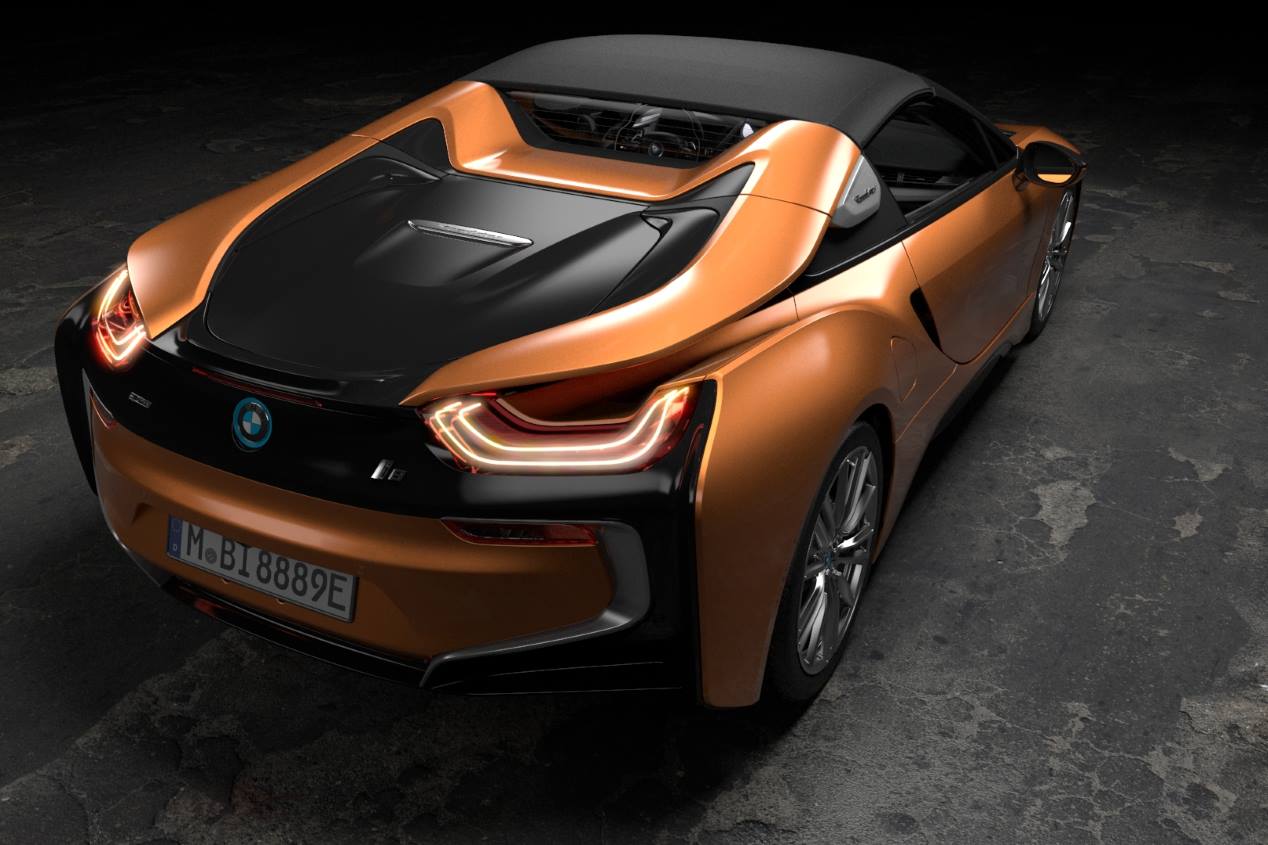 BMW i8 Roadster: el nuevo deportivo, al descubierto
