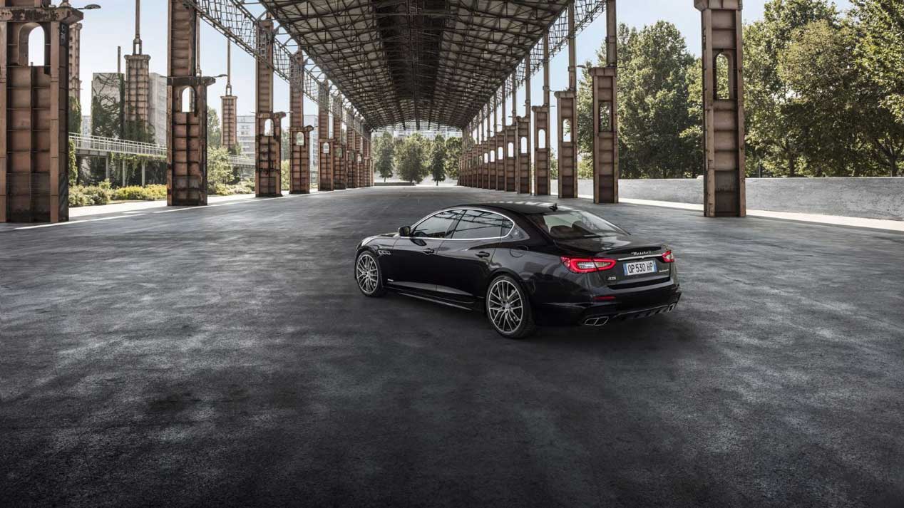 Maserati presenta su acabado Nerissimo para el Levante, el Ghibli y el Quattroporte