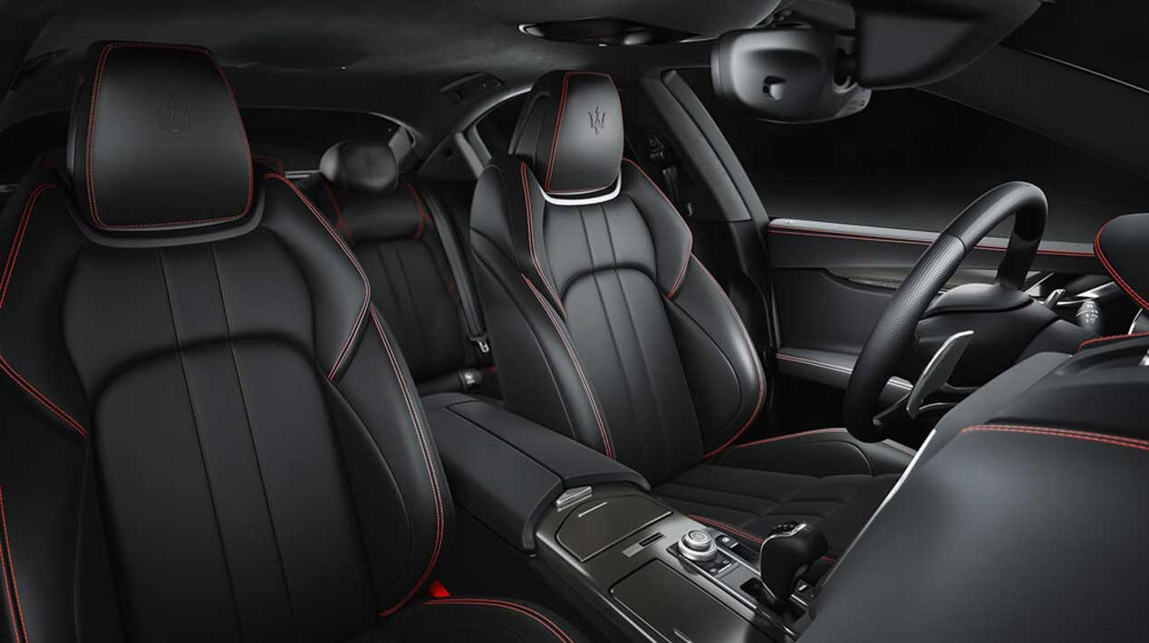 Maserati presenta su acabado Nerissimo para el Levante, el Ghibli y el Quattroporte