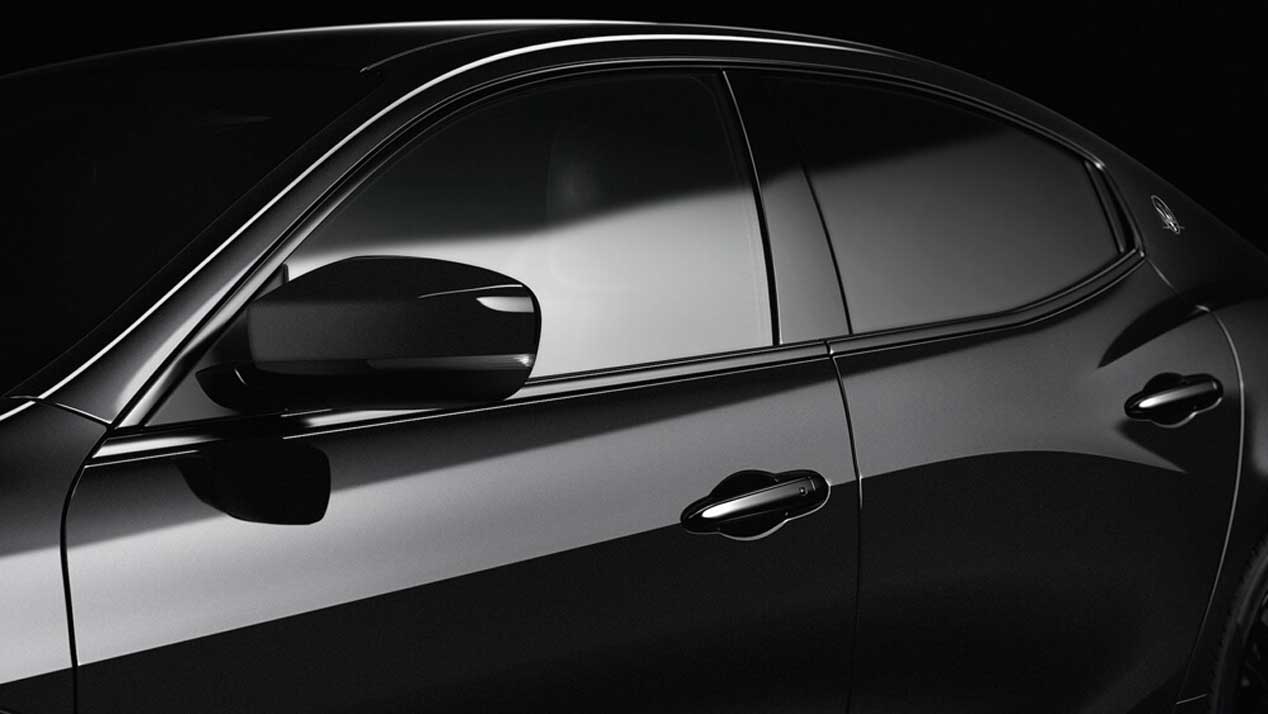 Maserati presenta su acabado Nerissimo para el Levante, el Ghibli y el Quattroporte