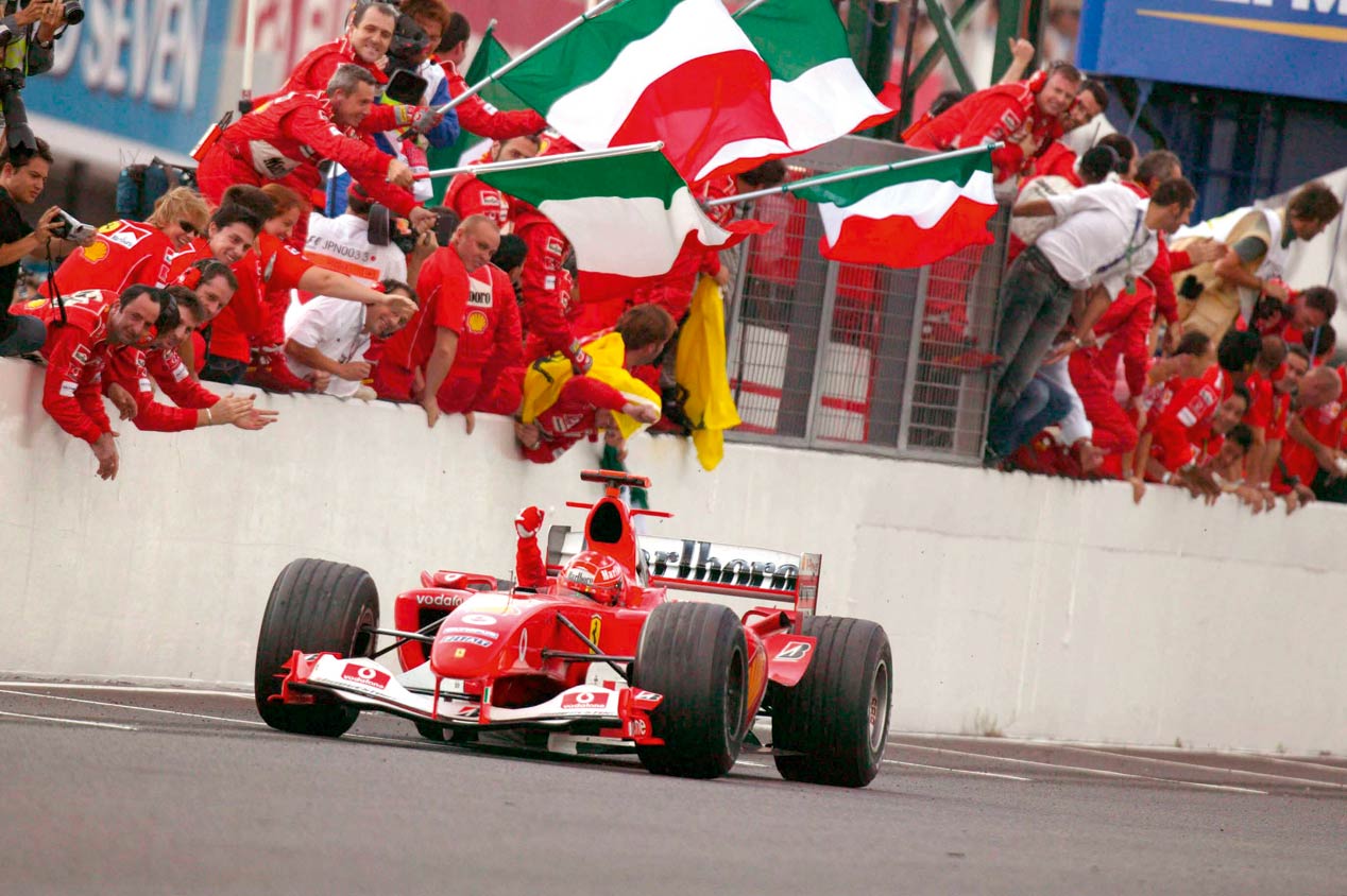 Ferrari: 70 años de éxitos en competición
