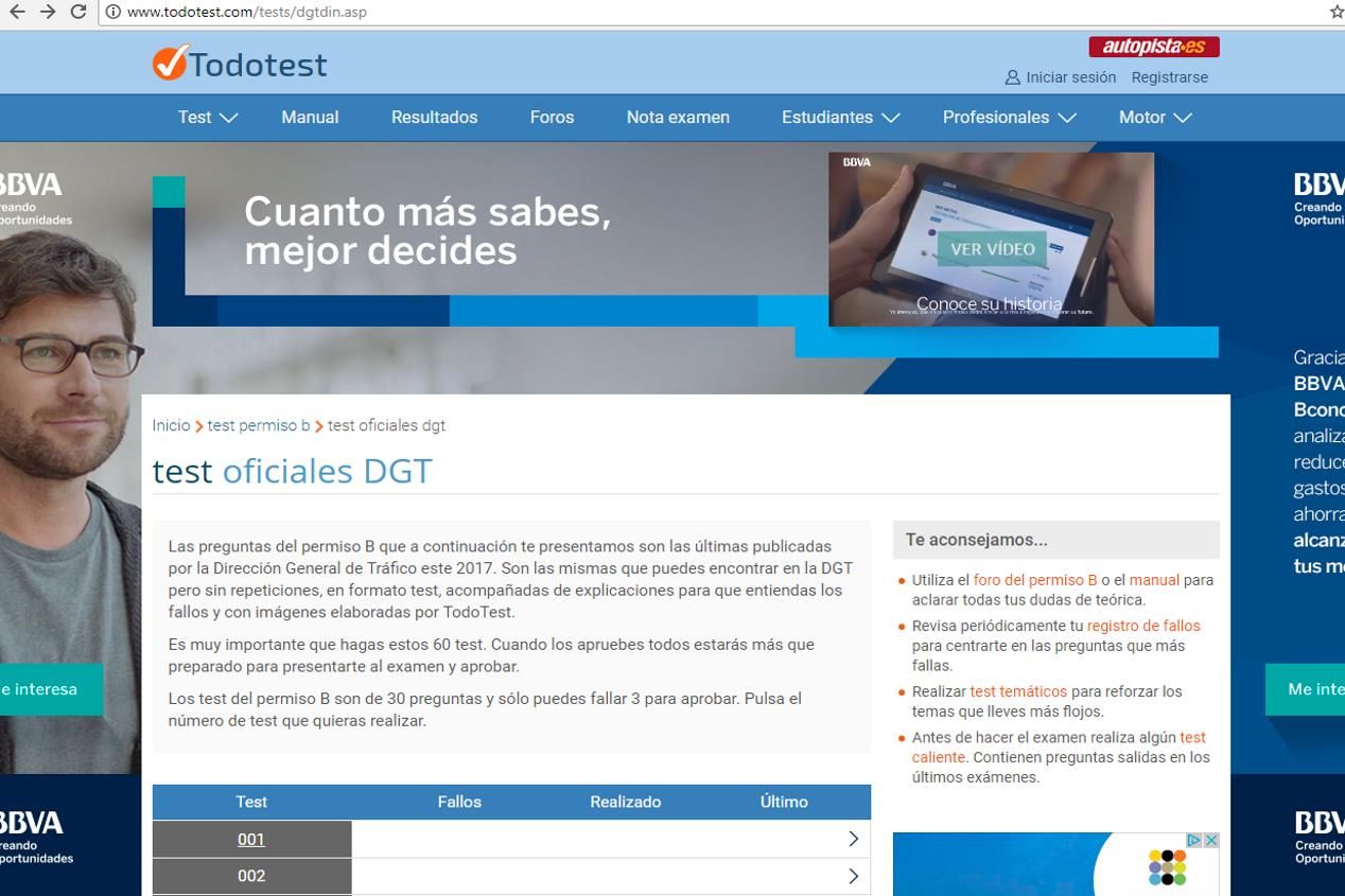Test de examen teórico de conducir: ¿aprobarías? Hazlo...