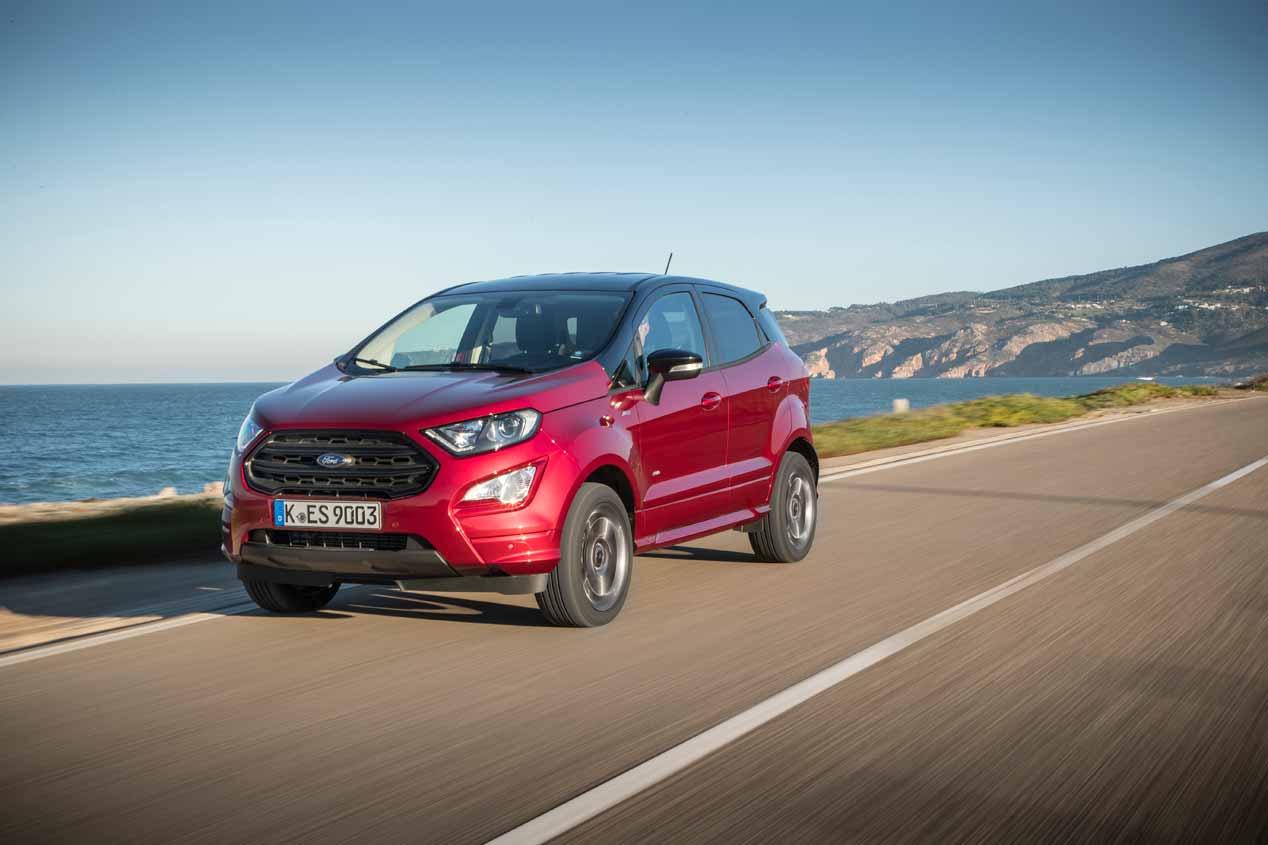 El Ford EcoSport 2018, a prueba. Sus mejores fotos