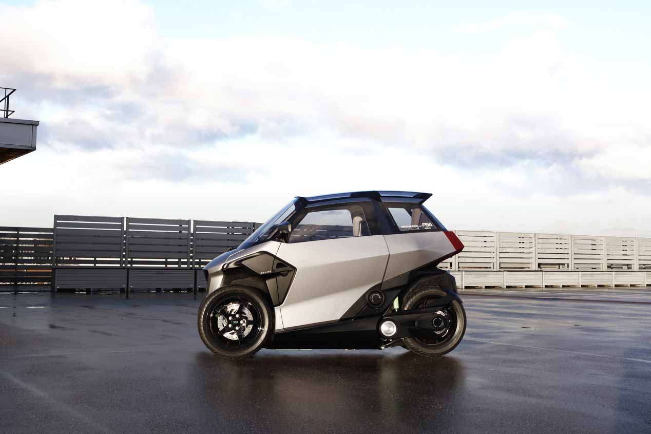 PSA EU-Live: scooter y cuadriciclo híbrido, todo en uno