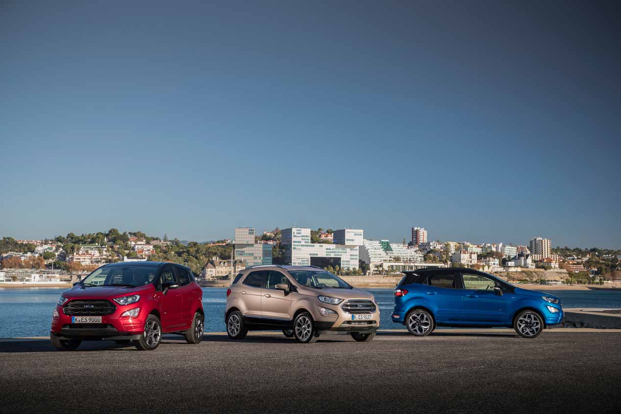El Ford EcoSport 2018, a prueba. Sus mejores fotos