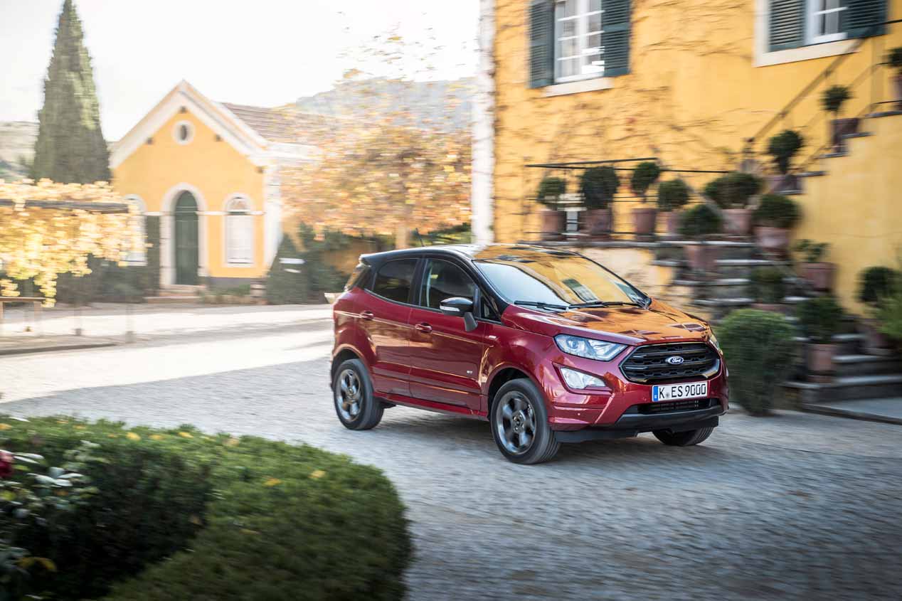 El Ford EcoSport 2018, a prueba. Sus mejores fotos