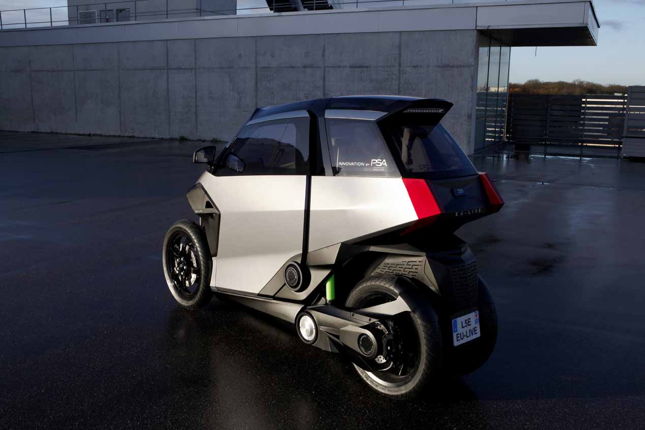 PSA EU-Live: scooter y cuadriciclo híbrido, todo en uno