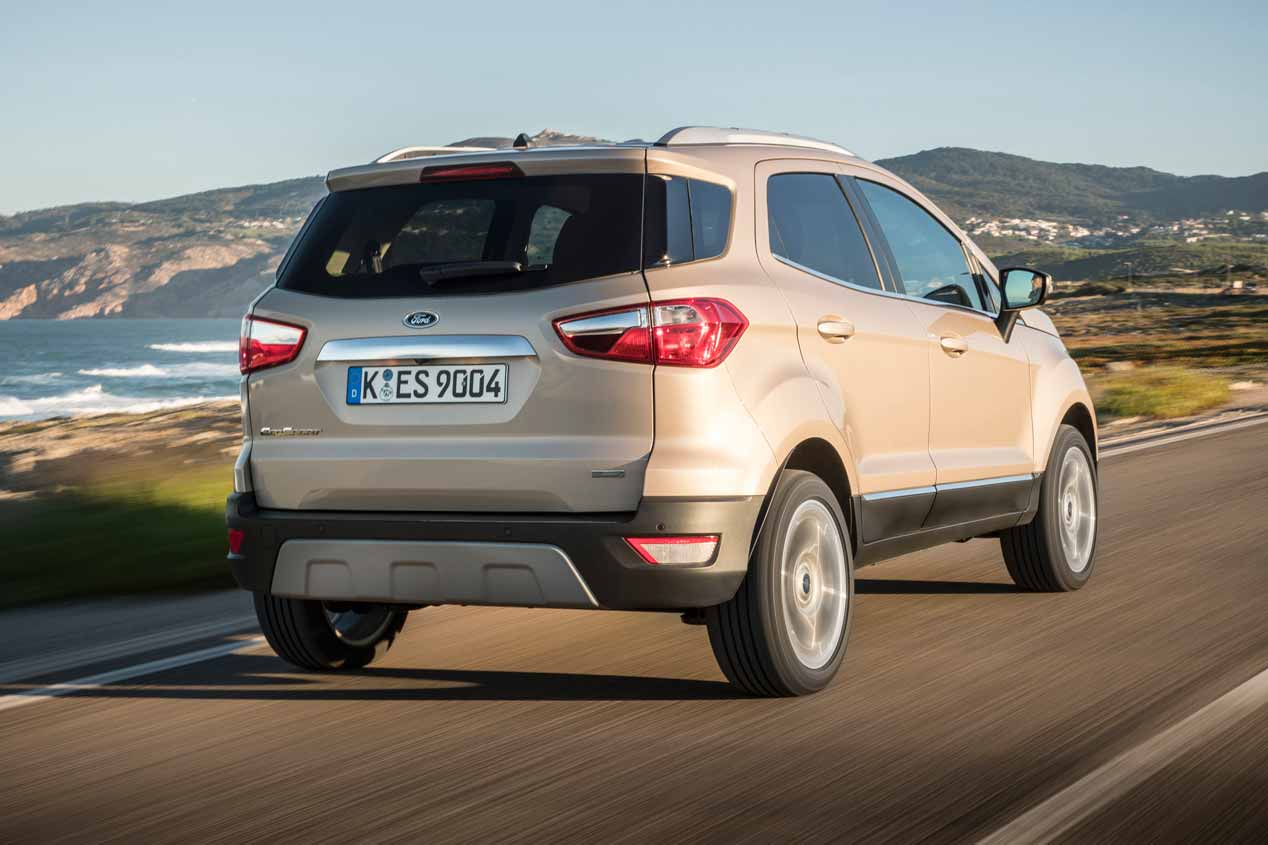 El Ford EcoSport 2018, a prueba. Sus mejores fotos